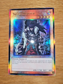 Yugioh Skull Meister RA02-EN005 Ultimate Rare English 1st Edition - Image 1