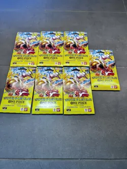 One Piece Adventure On Kami’s Island Sleeved Booster Pack X7 Factory Sealed - Image 1