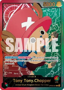 One Piece TCG Foil - Tony Tony.Chopper (SPR) - 02 / NM / English - Image 1