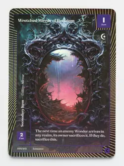Wonders Of The First Existence - Wretched Mirror of Requiem - Common Foil #400 - Image 1