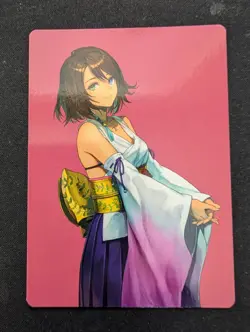 MTG Final Fantasy Art Series Yuna, Hope Of Spira x1 NM Art Card - Image 1
