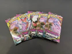 1 Pack Pokemon Sun & Moon Unified Minds Trading Card Booster Pack Random Art - Image 1