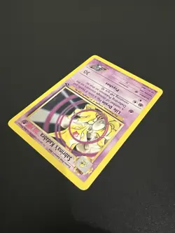 Sabrina’s Kadabra 58/132 Gym Challenge Unlimited 2000 Pokemon Card Uncommon LP - Image 3