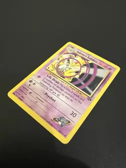 Sabrina’s Kadabra 58/132 Gym Challenge Unlimited 2000 Pokemon Card Uncommon LP - Image 5