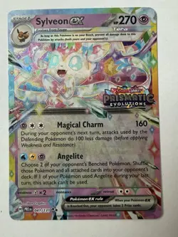 Pokemon Sylveon ex 041/131 Double Rare Holo Stamped Prismatic Evolutions NM - Image 1