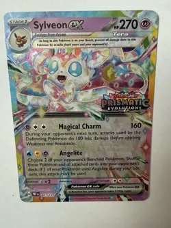 Pokemon Sylveon ex 041/131 Double Rare Holo Stamped Prismatic Evolutions NM - Image 4