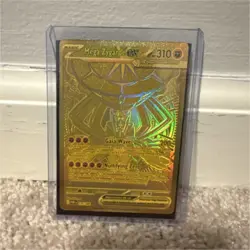 Nintendo Pokemon TCG Mega Zygarde EX 124/088 Gold Full Art Holo 310 HP - Image 1