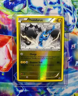 Thundurus [Reverse Holo] - (BW41) Promo [2012] Black & White - Pokemon Card - Image 1