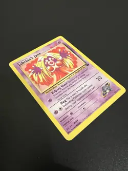 Sabrina’s Jynx 57/132 Gym Challenge Unlimited 2000 Pokemon Card Uncommon LP - Image 4