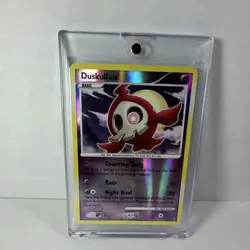 Pokemon Duskull Shiny Reverse Holo Stormfront SH2 Basic Shiny Holo Rare Card - Image 2
