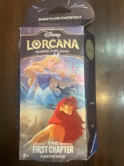 Disney Lorcana First Chapter - Starter Deck Sapphire Steel 60 cards - no booster - Image 1