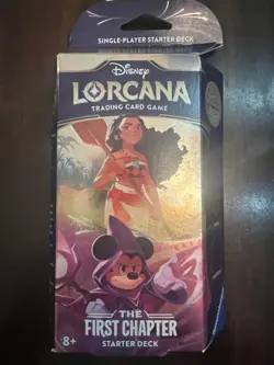 Disney Lorcana First Chapter - Starter Deck Amber Amethyst 60 cards - no booster - Image 1