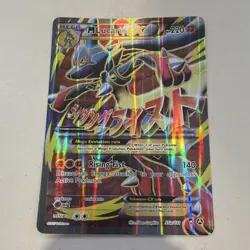 Jumbo The Pokemon Company M Lucario EX Promo Holo Card 055A/111 Mega 220HP - Image 1