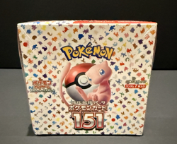 Pokemon Japanese sv2a Pokemon Card 151 Booster Box Sealed 190337 - Image 1