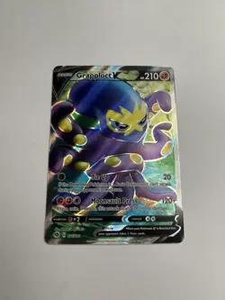 Grapploct V 072/073 Champions Path Pokemon Full Art Card Holo - Image 1
