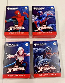 PAX WEST 2025 MTG Spider-Man Welcome Decks (4) + PROMO FOIL CARD + Daily Bugle - Image 2