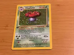 NEW 1999 POKEMON FIRST EDITION JUNGLE CARD "VILEPLUME" 15 of 64 - Image 1