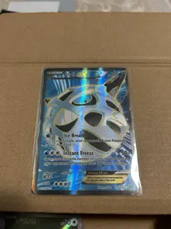 Pokemon TCG Glalie EX Full Art Ultra Rare Card 155/162 XY Breakthrough - Image 1