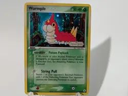 Pokemon Card - Wurmple Legend Maker 70/92 Holo Stamped - Image 1