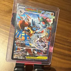 Mega Lucario ex Pokemon Card (Mega Evolution 179/132) SIR MINT - Image 2