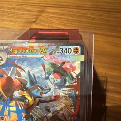 Mega Lucario ex Pokemon Card (Mega Evolution 179/132) SIR MINT - Image 5