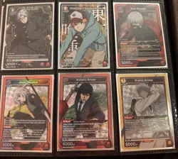 Union Arena Tokyo Ghoul SR lot/ R*/ U* AP cards - Image 1