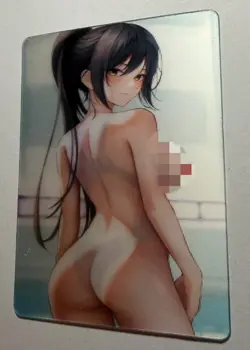 SEXY HEROINE WAIFU Sakuya Shirase IDOLMASTER ACG LENTICULAR HOLO CARD NM - Image 1