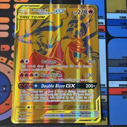Pokemon TCG Reshiram & Charizard GX (OVERSIZED) SM247 Jumbo Cards Holo - Image 1