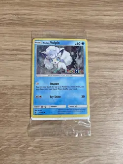 Pokemon Card Alolan Vulpix 21/145 & Jangmo-o 75/111 Toys R US Promo - New Sealed - Image 2
