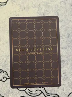 Mapniverse Solo Leveling Igris HR SL1E-092 Holo Anime Trading Card - Image 2