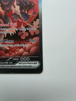Bloodmoon Ursaluna ex 168/131 Sv: Prismatic Evolutions Holo SIR NM Excellent - Image 4