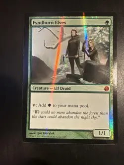 Fyndhorn Elves From The Vault: Twenty Foil NM MTG Magic Gathering - Image 1