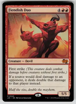 Fiendish Duo Normal M Foundations Jumpstart 545 NM - Image 1