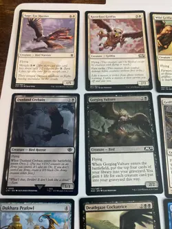 MTG Lot 22 Cards Bird Griffin Tribal WOTC Modern EDH Commander Budget Deck - Image 2