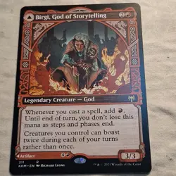 Birgi, God of Storytelling x 1 - MTG - NM+ - KHM 311 - Showcase - Rare God - - Image 2