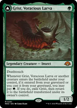 Foil - Grist, Voracious Larva - 251 / NM / English MTG - Image 1