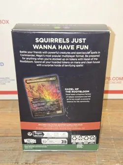 New & Sealed! Magic the Gathering Squirreled Away Bloomburrow Commander Deck Box - Image 2