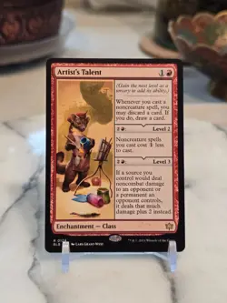 MTG Artist's Talent Bloomburrow Regular Near Mint - Image 1