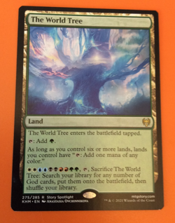 The World Tree R Kaldheim 275 NM Normal - Image 1