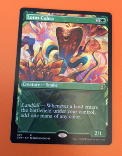 Lotus Cobra (Showcase) Zendikar Rising Regular NEAR MINT - Image 1