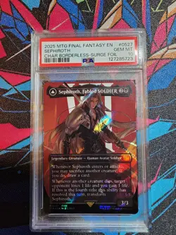 Magic: The Gathering Final Fantasy Surge Foil Sephiroth! PSA 10 - Image 2