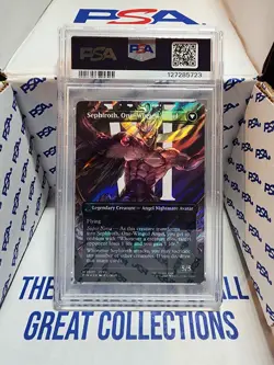 Magic: The Gathering Final Fantasy Surge Foil Sephiroth! PSA 10 - Image 3