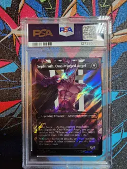 Magic: The Gathering Final Fantasy Surge Foil Sephiroth! PSA 10 - Image 4