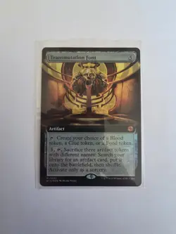 Transmutation Font 093 Foil Extended Outlaws of Thunder Junction MTG - Image 1