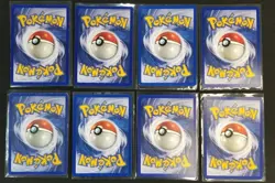 [LP/MP/HP] Read! 8 English Base Set Holo Rare Raichu Nidoking Clefairy Pokemon - Image 2