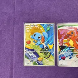 Pokemon TCG First Partner Illustration Collection Series 1 Kanto GEN 1 Starters - Image 2