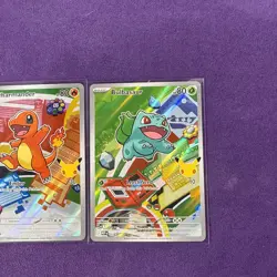 Pokemon TCG First Partner Illustration Collection Series 1 Kanto GEN 1 Starters - Image 4