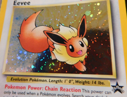 Eevee "Swirl" Holo Pokemon Black Star Promo Card #11 Wizards 2000 - Image 2