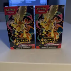 2x Pokemon TCG Ascended Heroes Booster Bundle Factory Sealed In-Hand - Image 1