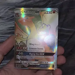 Pokemon Charizard GX 150/147 SM-Burning Shadows Rainbow Secret Rare Holo English - Image 2